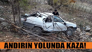 Andırın Yolunda Feci Kaza!
