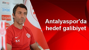 Antalyaspor'da hedef galibiyet