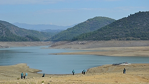 Baraj Gölü çevresinde temizlik çalışmaları
