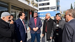 BAŞKAN ERKOÇ’TAN ESNAF ZİYARETİ