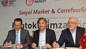 Beyoğlu Belediyesi Sosyal Market ile CarrefourSA arasında iş birliği