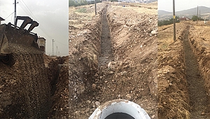 Çardak’ın Kanalizasyon Hattı Uzatıldı