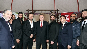 Cumhurbaşkanı Recep Tayyip Erdoğan TRT’nin “Diriliş Ertuğrul” ekibiyle buluştu!