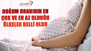DOĞUM ORANININ EN ÇOK VE EN AZ OLDUĞU ÜLKELER BELLİ OLDU