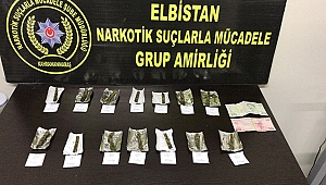 Elbistan’da Uyuşturucu Operasyonu