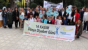 Hatay'da diyabet farkındalık yürüyüşü