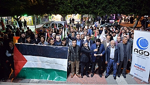 İsrail'in Gazze'ye yönelik saldırıları Mersin'de protesto edildi