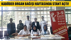 KABÖDER Organ Bağışı Haftasında Stant Açtı!