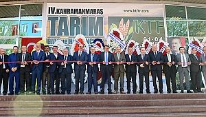 Kahramanmaraş'ta Tarım Fuarı Açıldı!