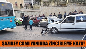 Kahramanmaraş’ta Zincirleme Kaza!