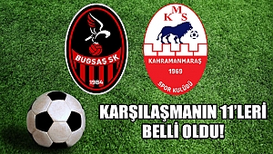 Karşılaşmanın 11’leri Belli Oldu