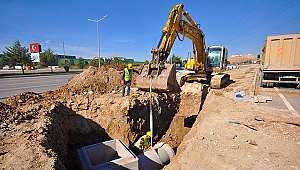 KASKİ’DEN YENİ KANALİZASYON VE YAĞMUR SUYU HATTI