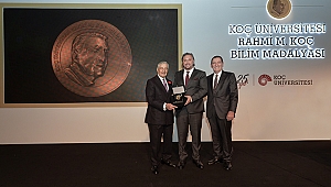 KOÇ ÜNİVERSİTESİ RAHMİ M. KOÇ BİLİM MADALYASI PROF. DR. METİN SİTTİ’NİN OLDU