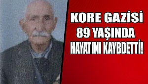 Kore Gazisi Ali Bayat Vefat Etti