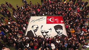 Minikler Atatürk Sevgilerini Mozaiğe İşledi
