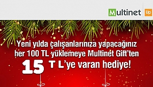Multinet Up Yeni Yılda da Çalışanlarınızın Yüzünü Güldürüyor!