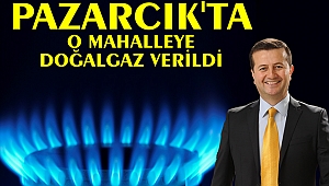 Narlı Mahallesi Doğalgazla Buluştu