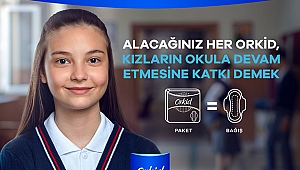 Orkid Hijyenik Pede Ulaşamayan Kız Öğrencilere “Okula Devam” Diyor