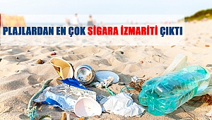 PLAJLARDAN EN ÇOK SİGARA İZMARİTİ ÇIKTI
