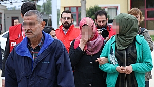 Suriyeli kız ile ailesinin sınırda mutluluktan ağlatan kavuşması