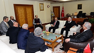 Türk Kızılay Genel Başkanı Kınık, Üniversitemiz Rektörü Can’ı Ziyaret Etti