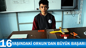16 yaşındaki çocuk büyük iş başardı