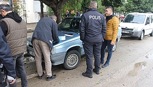Adana'da otomobilden akü hırsızlığı
