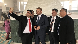 AK Parti adayı Güler, Hz. Hızır Türbesi'ni ziyaret etti