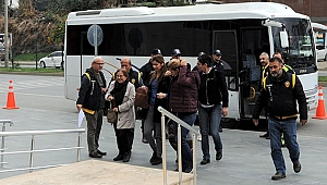 Alanya'da aranan 10 kişi tutuklandı