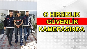 Antalya'da iş yeri ve camiden hırsızlık güvenlik kamerasında