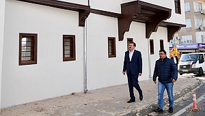 BAŞKAN ERKOÇ’TAN KÜLTÜR KAMPÜSÜ’NDE İNCELEME