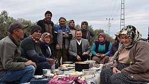 Başkan Tuna, kadın çiftçilerle buluştu