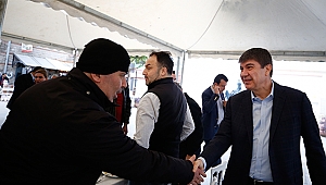 Başkan Türel, Sobacılar Çarşısı esnafının yüzünü güldürdü