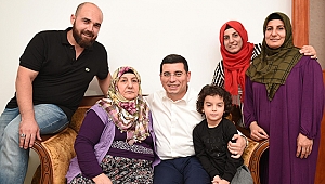 Başkan Tütüncü 450 eve konuk oldu