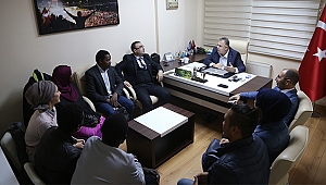 ÇUDER'den AA'ya ziyaret