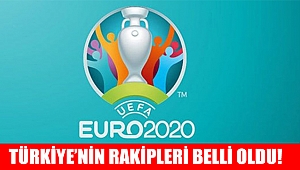 EURO 2020 Elemelerinde Rakiplerimiz Belli Oldu