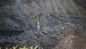 Hatay'da iş makinesi doğalgaz borusunu deldi