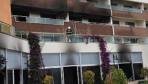 Hatay'da otelde yangın