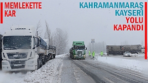 kahramanmaraş ın karla imtihanı