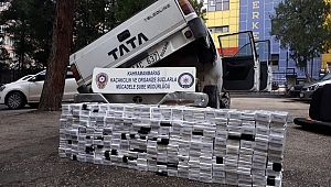 Kahramanmaraş’ta kaçak sigara operasyonu! 