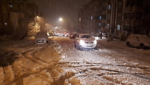 Kahramanmaraş'ta kar yağışı