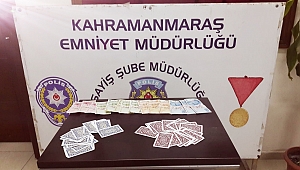 KAHRAMANMARAŞ’TA POKER KUMARBAZLARINA POLİS BASKINI! 