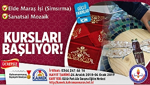 Kamek’te Kışa Özel Kurs Dönemi Başlıyor