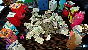 Kuran kursu öğrencilerinden Yemene yardım eli