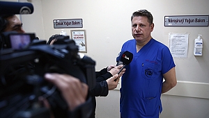 Sarhoş sanılan kişinin kafasından mermi çıkması