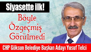Siyasette ilk Böyle Özgeçmiş Görülmedi