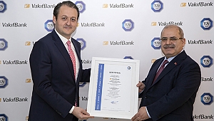 VakıfBank'a iş sağlığı ve güvenliği yönetimi sertifikası 