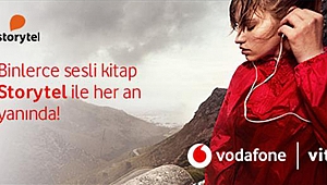 Vodafone’lulara Storytel Sesli Kitap Servisi ilk 1 ay ücretsiz
