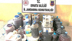 Yılbaşından önce kaçak içki operasyonu