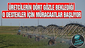 2019 Yılı Bireysel Sulama Sistemleri Hibe Desteği Müracaatları Başladı